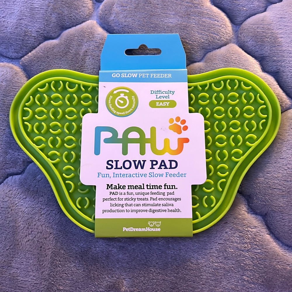 Paw slow pad interactive slow feeder puzzle licking mat